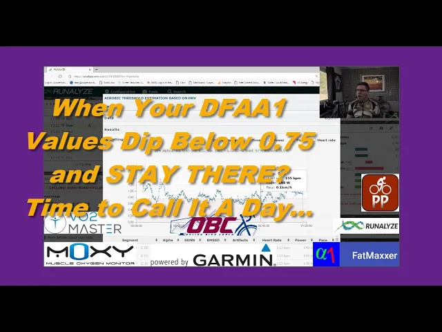 Using DFAA-1 to determine whether to continue with a ride, or call it a day.