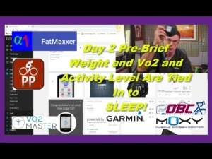 Garmin Sleep Score is a result of good weight management, lower intensity, and recovery.