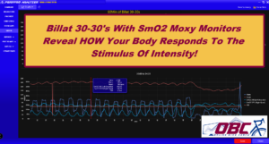 Billat 30-30s With SmO2 Shoulder and Leg