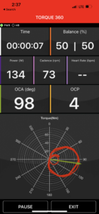 Rotor Torque 360 App OCP Position 4 torque curve