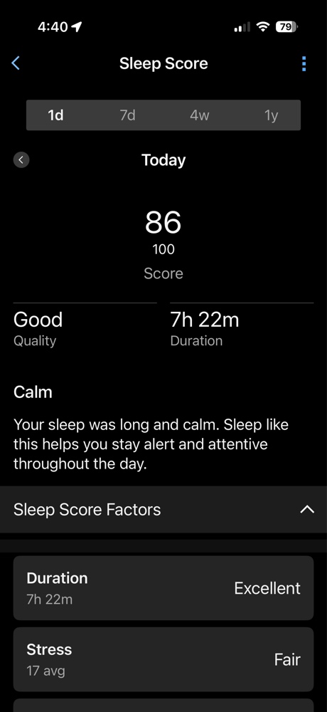 How Sleep Score HRV Stress affects training decisions.