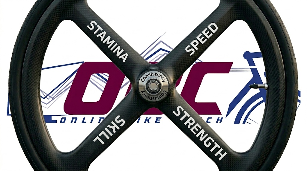 The S4 performance wheel framework for building cycling stamina and strength.